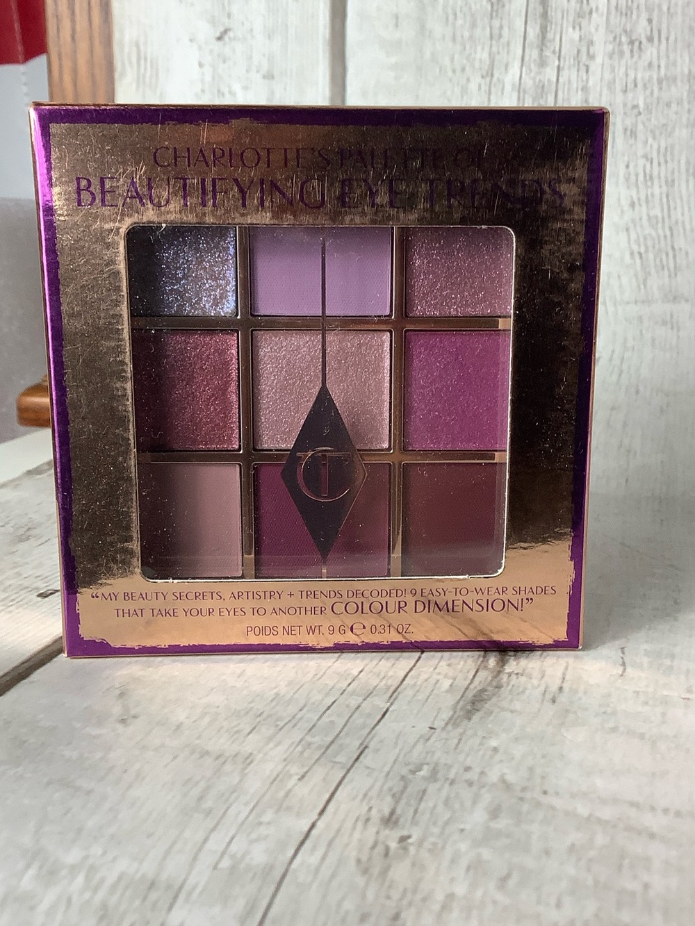 Charlotte Tilbury Plum & Rose 9-Shade Eyeshadow Palette